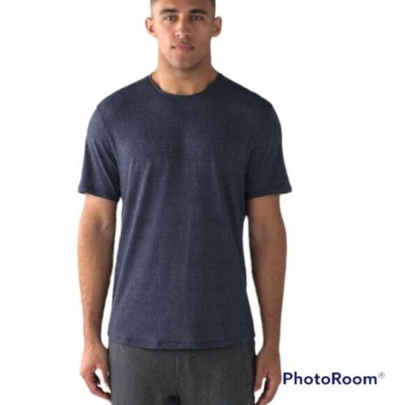 Lululemon In Your Mind Metal Vent Tech Short Sleeve Nautical Navy Large - Picture 1 of 5